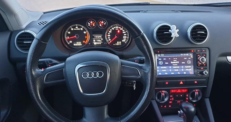 Audi A3 cena 29600 przebieg: 212411, rok produkcji 2008 z Białystok małe 254